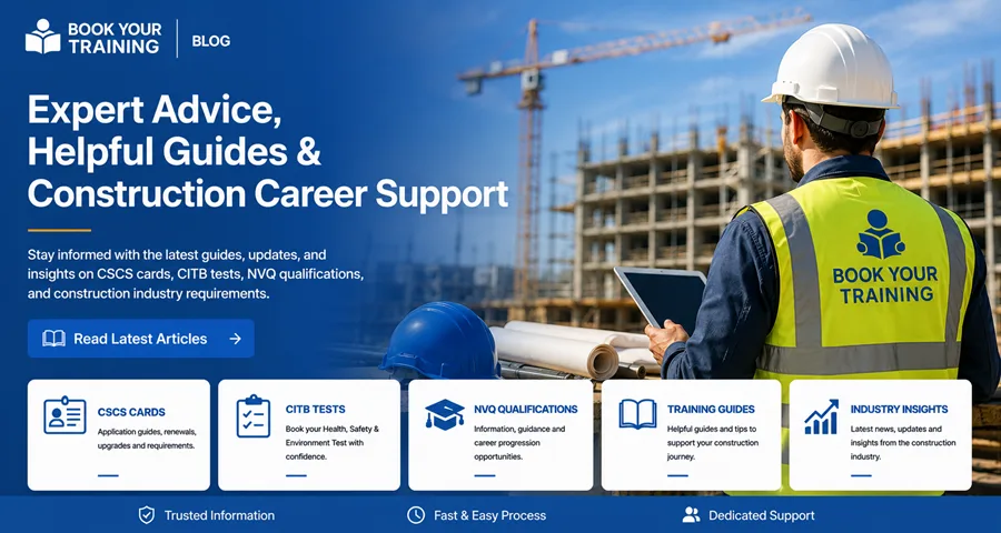 CSCS Card Book Online | Fast & Easy CSCS Card Booking Assistance UK